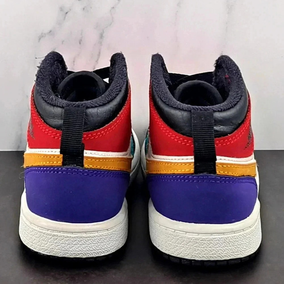 Jordan 1 Mid PS Multicolor  - sz 12c - Picture 3 of 7